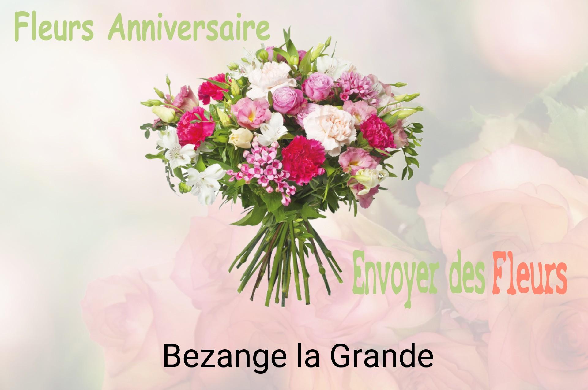 Bouquet de fleurs d’anniversaire livré à Bezange-la-Grande